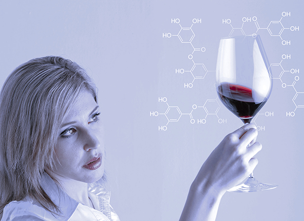 woman with red wine Woman holding red wine in a wine glass